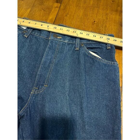 Vintage Dickies Mens Jeans Straight Relaxed Fit Tagged 38x34 Tailored to 38x31 - Picture 6 of 8